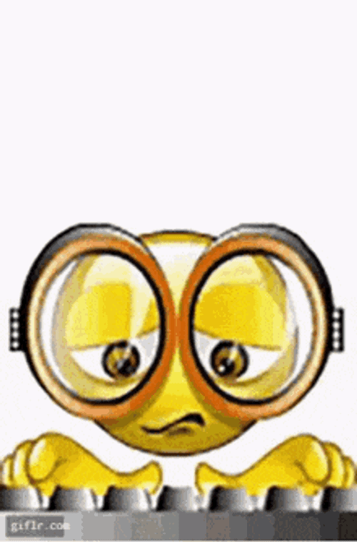 Nerd Emoji Typing GIF