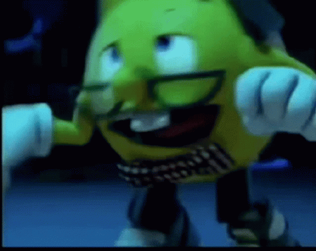 Nerd Frantic Emoji Meme GIF