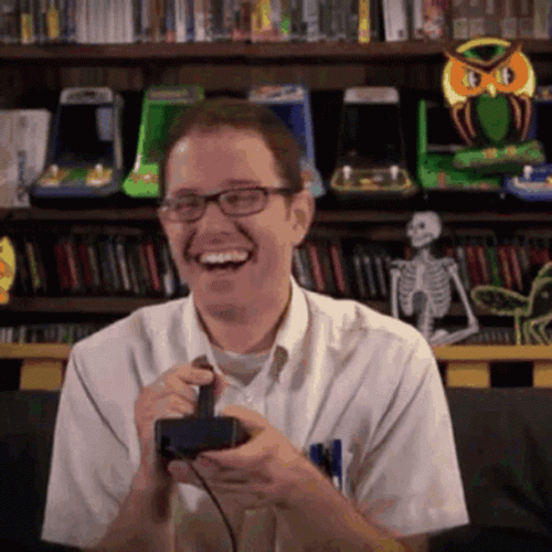Nerd James Rolfe Alone Meme GIF