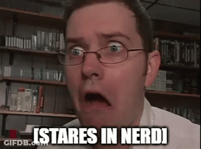 Nerd Stare Wacky Face Meme GIF