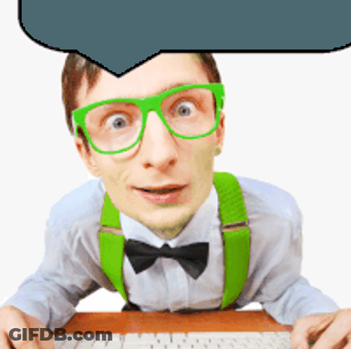 Nerd Sticker GIF