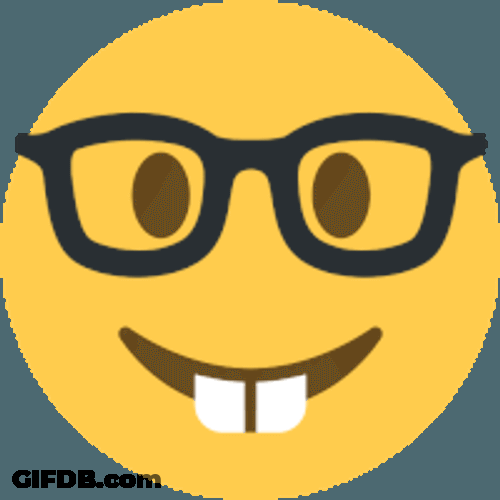 Nerd Sticker GIF