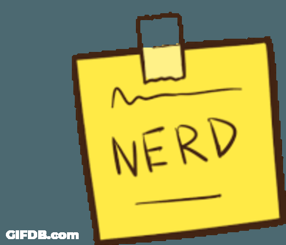 Nerd Stickie Sticker GIF