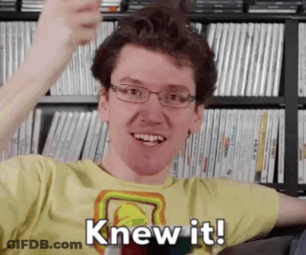 Nerd Yes I Knew It GIF