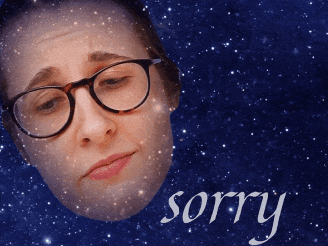 Nerdy Girl Awkward Im Sorry Reaction GIF