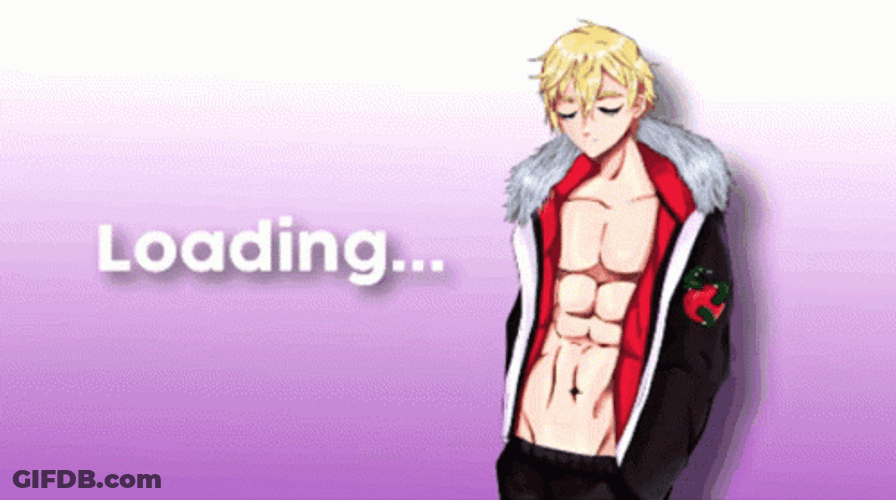 Nero Anime Loading Screen GIF