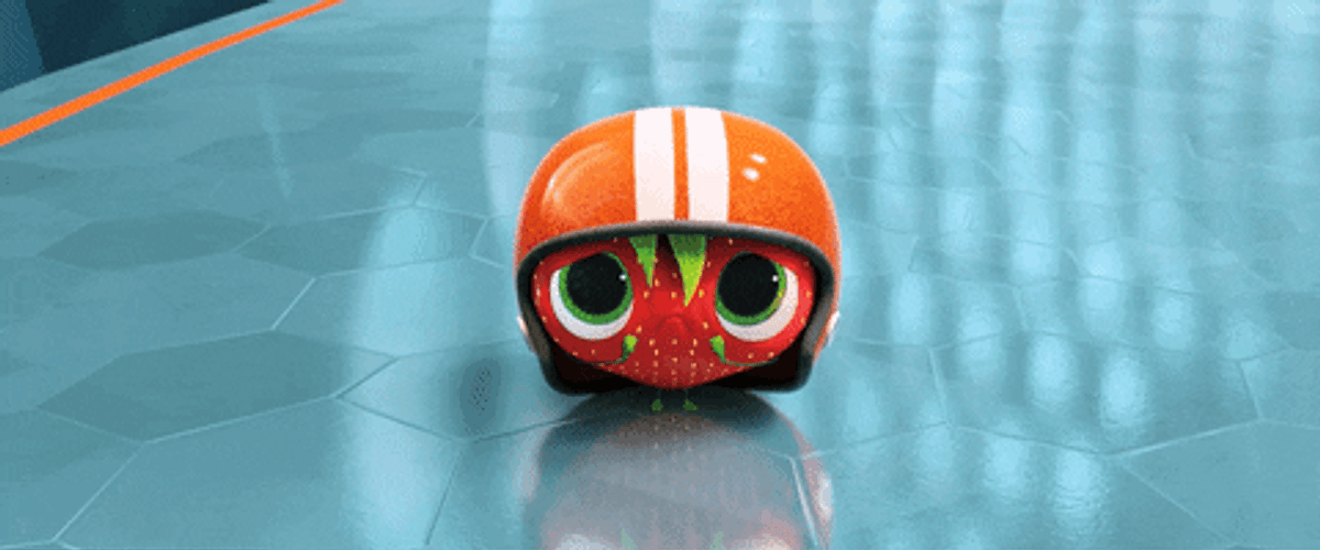 Nervous Barry The Strawberry GIF