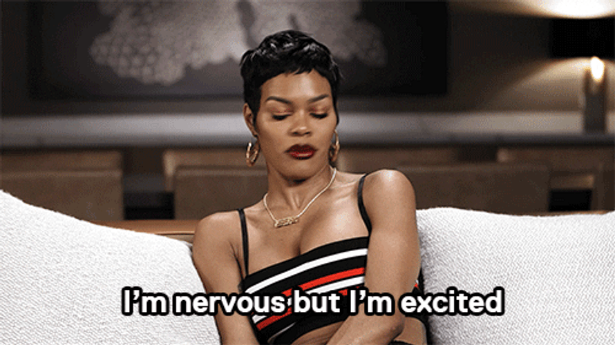 Nervous But Excited Teyana Taylor GIF