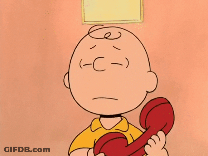 Nervous Charlie Brown GIF
