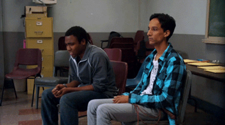 Nervous Donald Glover Waiting GIF