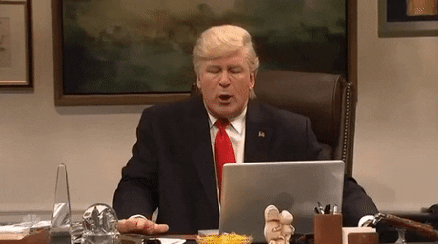 Nervous Donald Trump GIF