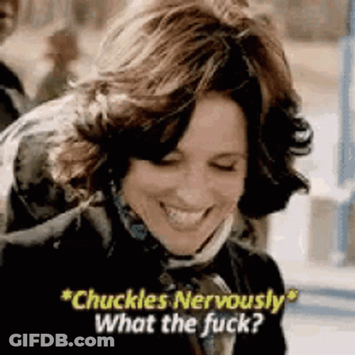 Nervous Laugh GIF