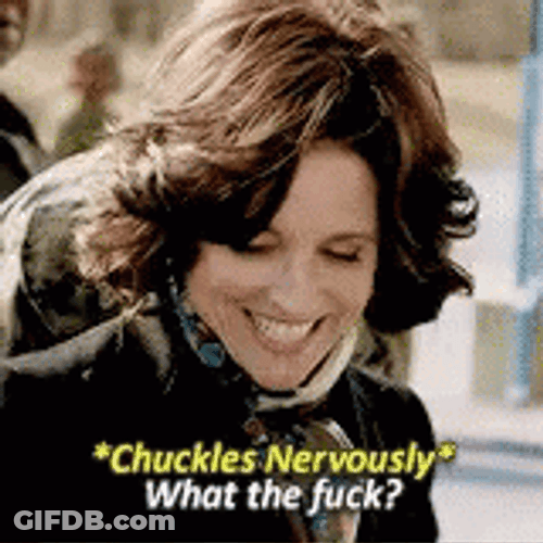 Nervous Laugh GIF