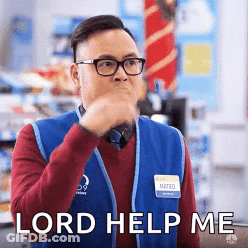 Nervous Lord Help Me GIF