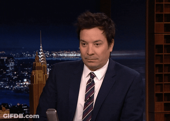 Nervous Sweat Of Jimmy Fallon GIF