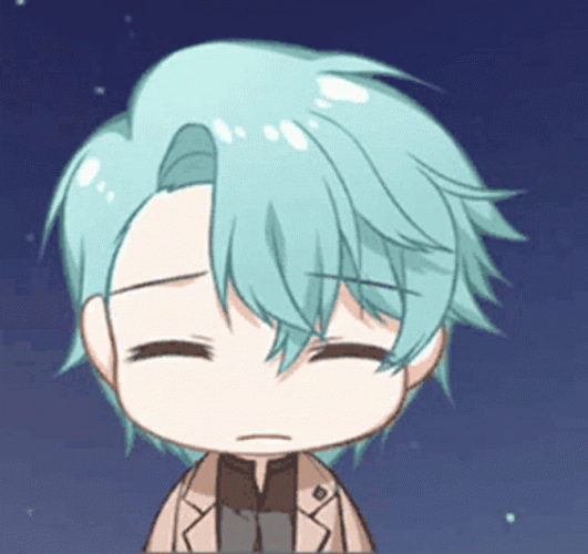 Nervous Sweating Mystic Messenger GIF