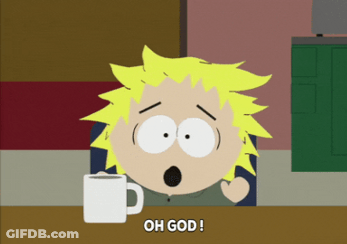 Nervous Tweek Tweak Oh God GIF