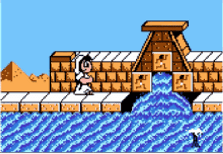 Nes Baby Moses Bible Adventure GIF