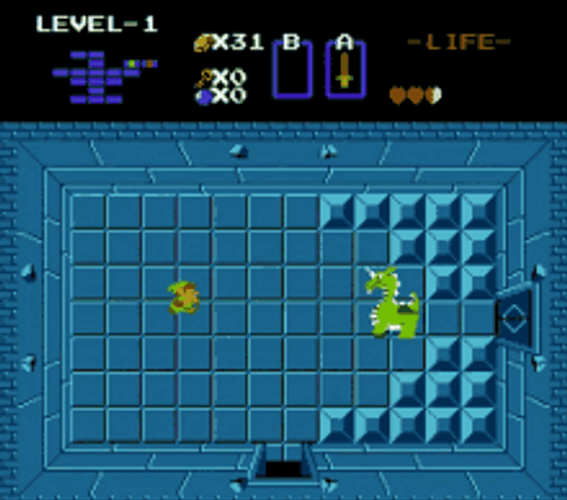 Nes Dragon Fight GIF