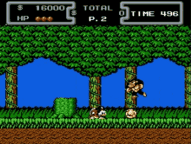 Nes Duck Tales Game GIF