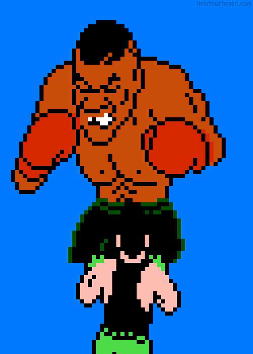 Nes Punch Out Characters GIF