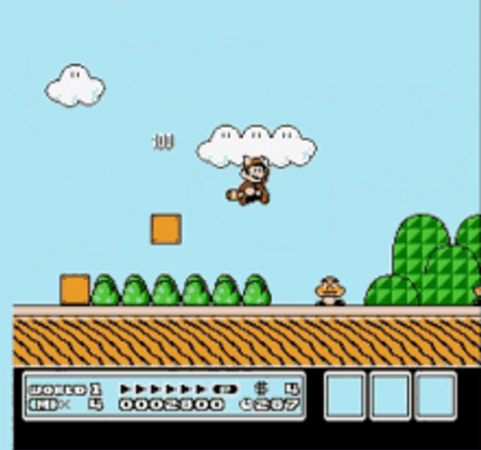 Nes Super Mario Jump GIF