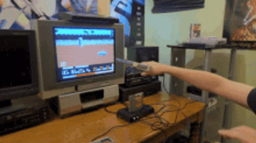 Nes Zapper Gun Man Game GIF