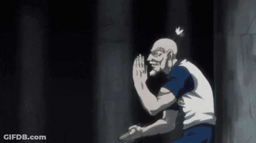 Netero Vs Meruem GIF