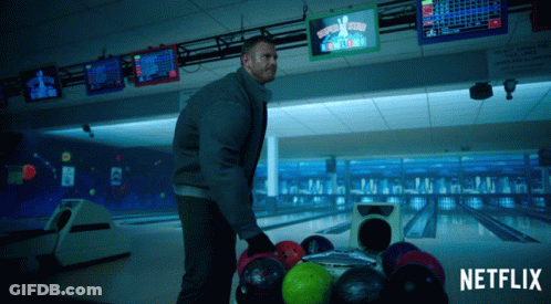 Netflix Ad Baseball Player About To Pitch GIF