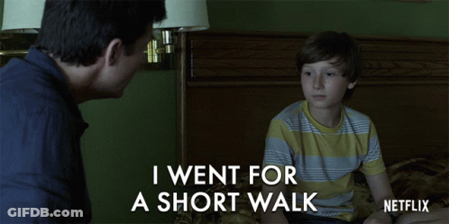 Netflix Ad Man And Boy Talking GIF