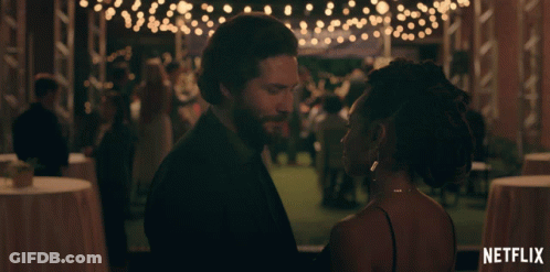 Netflix Ad Man And Woman Dancing GIF