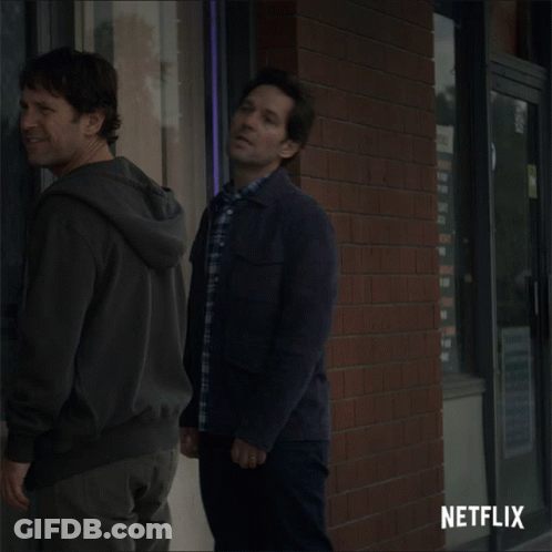 Netflix Ad Man Saying Sir Please GIF