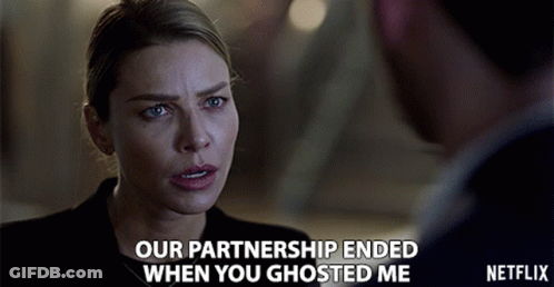 Netflix Ad Our Partnership Ended When You Ghosted Me GIF