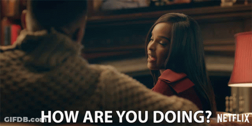 Netflix Ad Woman Talking To Another Woman GIF