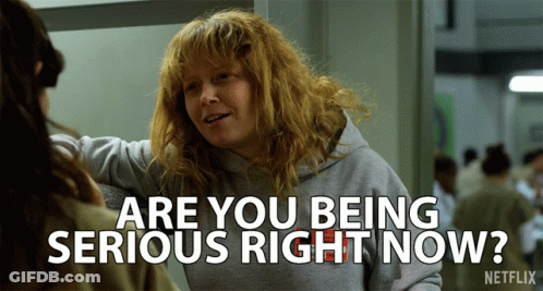 Netflix Ad Woman Talking To Another Woman GIF
