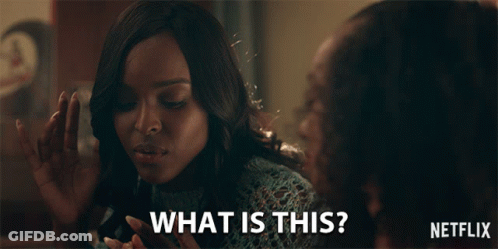 Netflix Ad Woman Talking To Another Woman GIF