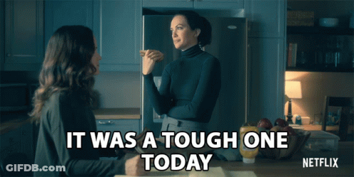 Netflix Ad Women Saying It Was A Tough One GIF