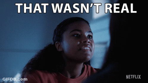 Netflix Advertisement With Girl That Wasn't Real GIF