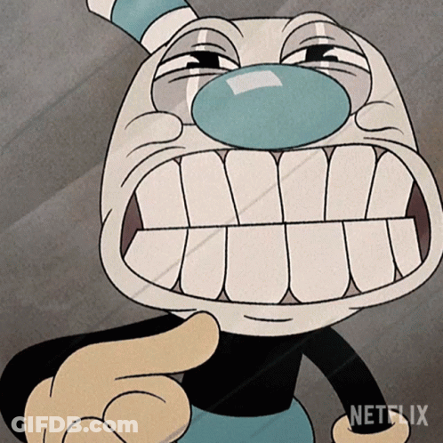 Netflix Cartoon Character Pointing Finger GIF