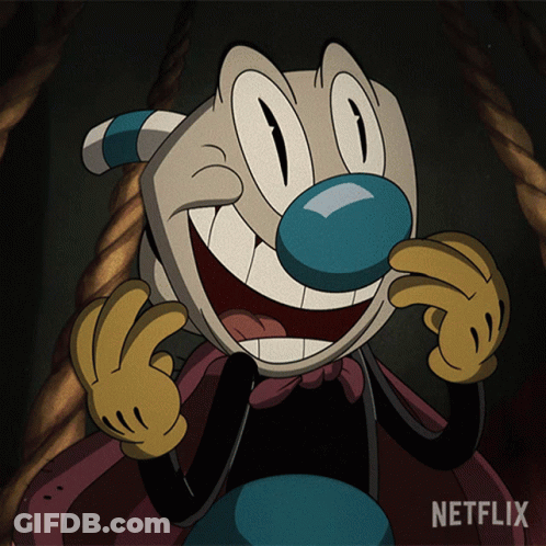 Netflix Cartoon Character Smiling And Making Funny Face GIF