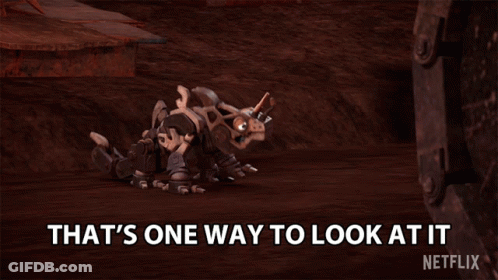 Netflix Dinosaur That's One Way To Look At It GIF
