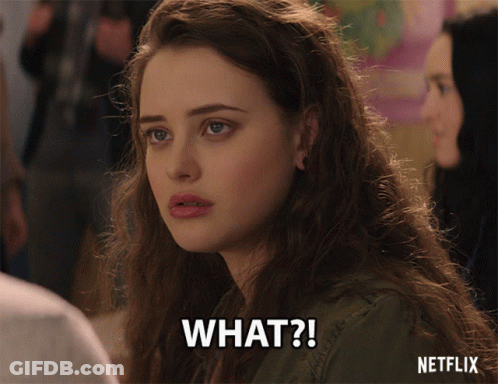 Netflix Girl Questioning Look GIF