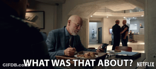 Netflix Man Eating At Table GIF