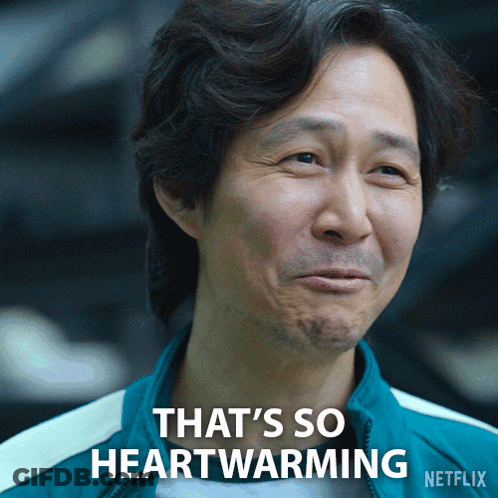 Netflix Man Says That's So Heartwarming GIF