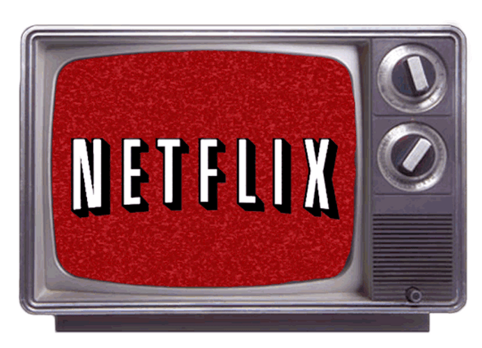 Netflix On Old TV GIF