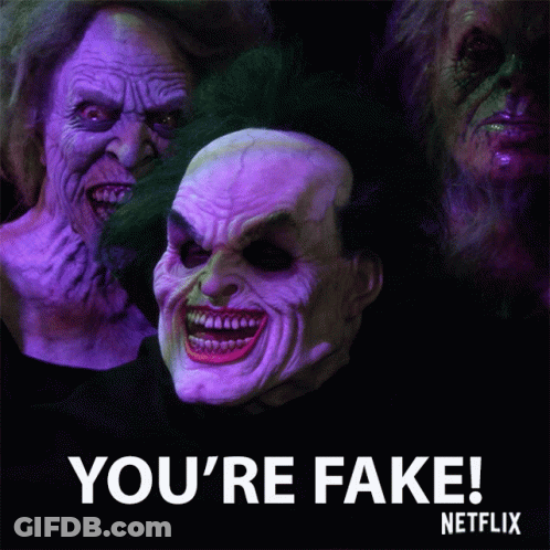 Netflix Poster With Joker Mask GIF