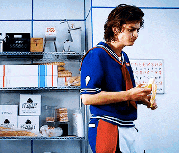 Netflix Stranger Things 4 Steve Harrington GIF