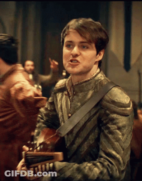 Netflix The Witcher Jaskier Dandelion Singing GIF