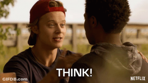 Netflix Two Men Hugging Think GIF