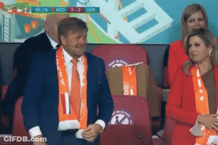 Netherlands King Willem-Alexander And Queen Maxima GIF